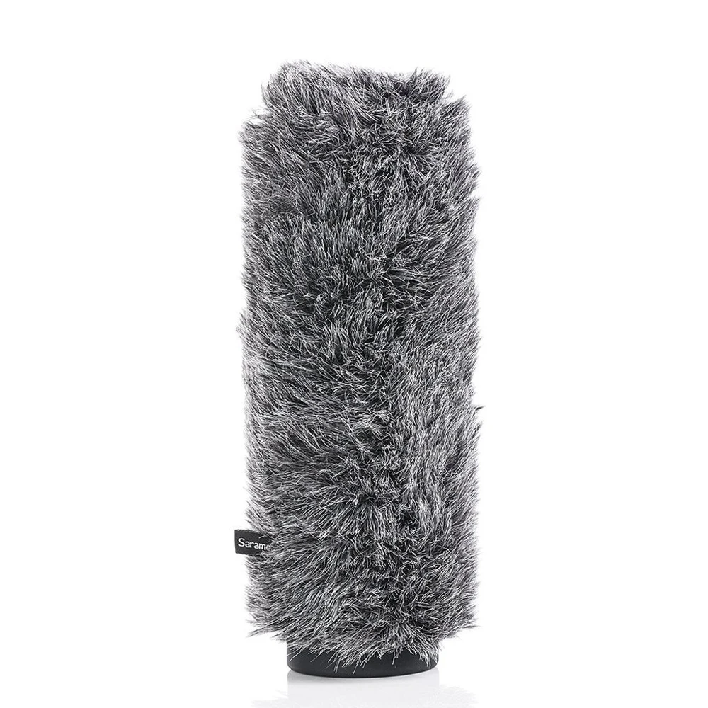 Saramonic TM-WS7 Профессиональный скрытая петля Slide-On пушистое лобовое стекло для SR-TM7 & Длинные пушка микрофоны 19-24 мм в диаметре, сделанные в Китае
