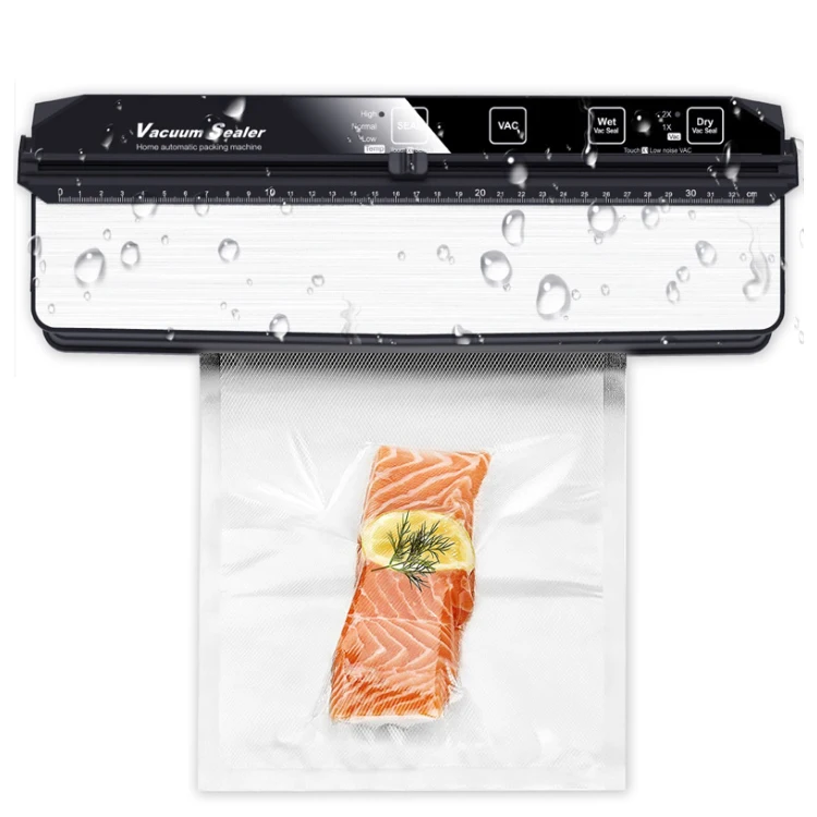 Wallepac High quality vacuum mini commercial portable household fresh meat food plastic bag vacuum sealer machine