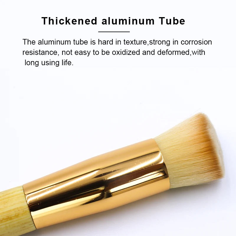 Fashion 8PC Yellow Makeup Brush Set Low MOQ Vegan Womens Cosmetics Make Up Brushes Quality Tools Set With Case Wholesale