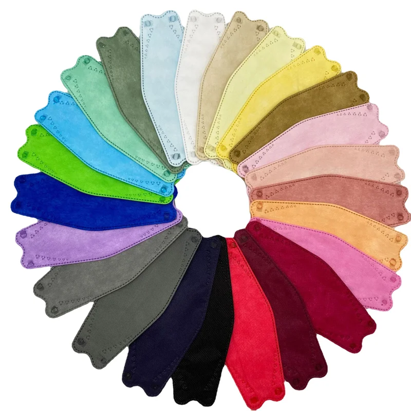 Maskkf94 Colored Kf94 Mask 4 Layers Facemask k94 Kn94 Disposable Kf94mask Face Mask Fish Shape Masker Kf 94 Korea Kf94-Mask