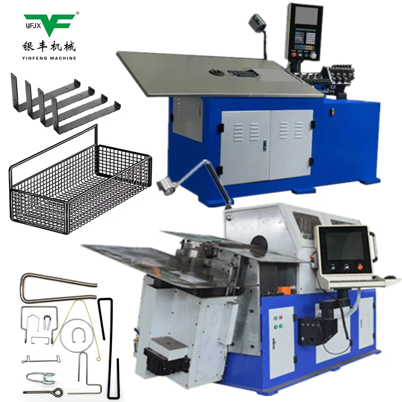 automatic galvanized steel wire bending machine,iron wire bending machine,double coil wire forming machine