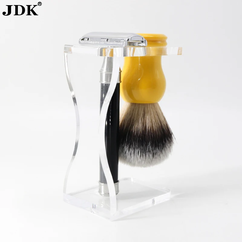 In Stock Safety Razor Acrylic Shaving Stands Display Holder