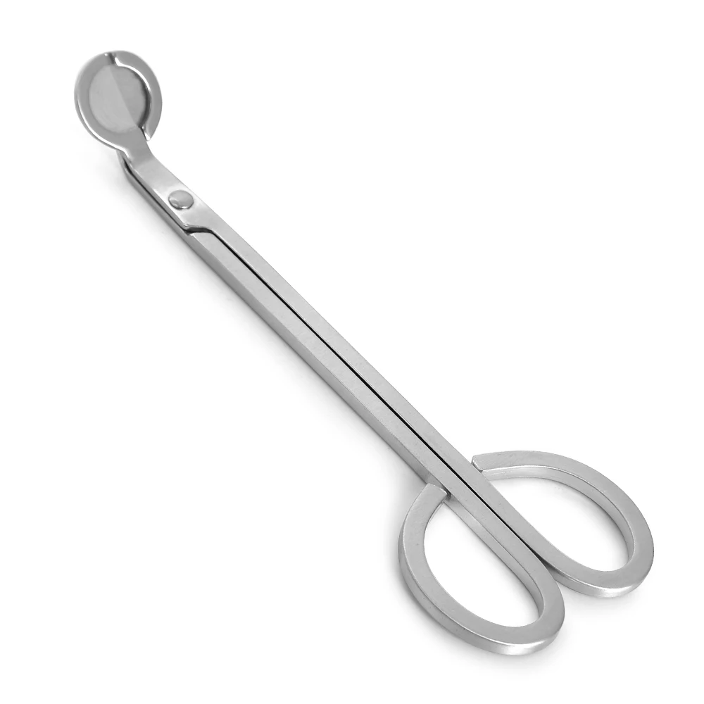 Wick trimmer candle scissor Candle tools(silvery)