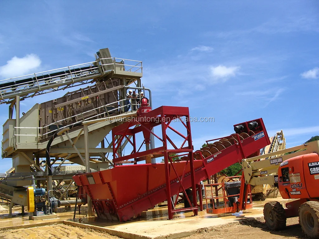 Lab Scale Spiral Classifier Silica Sand Ore Copper