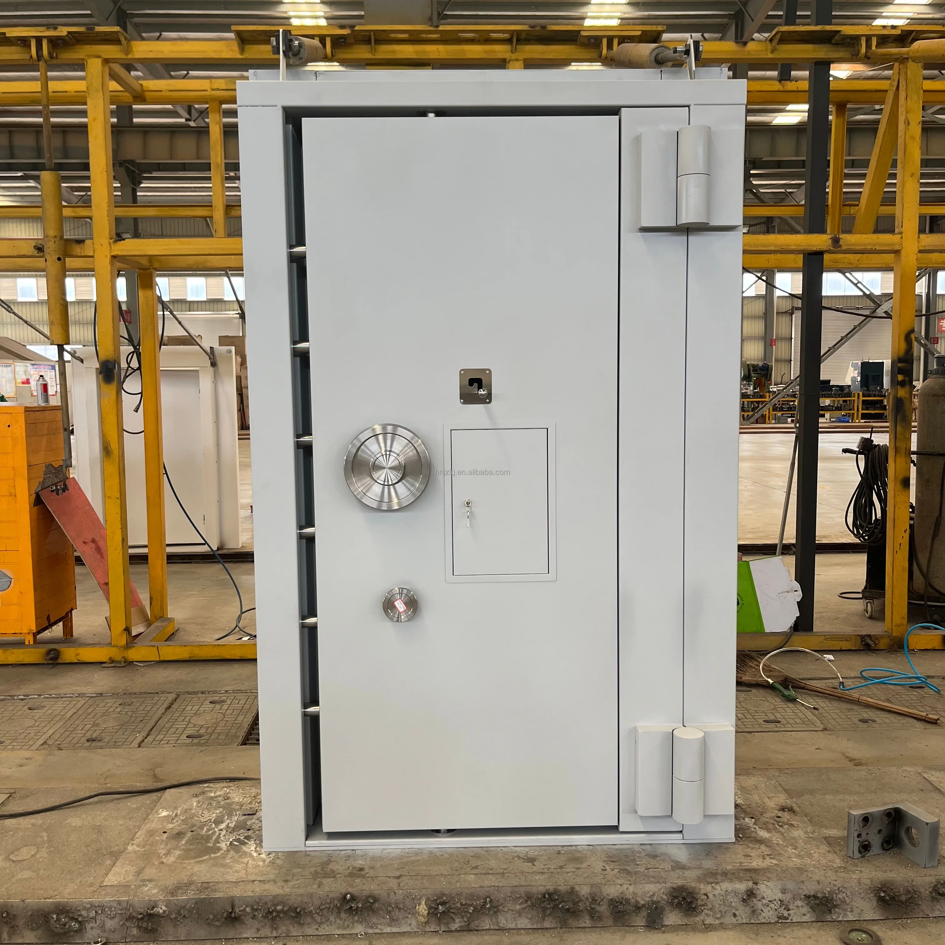 Steel Door can open and lock from both inside and outside room High security door