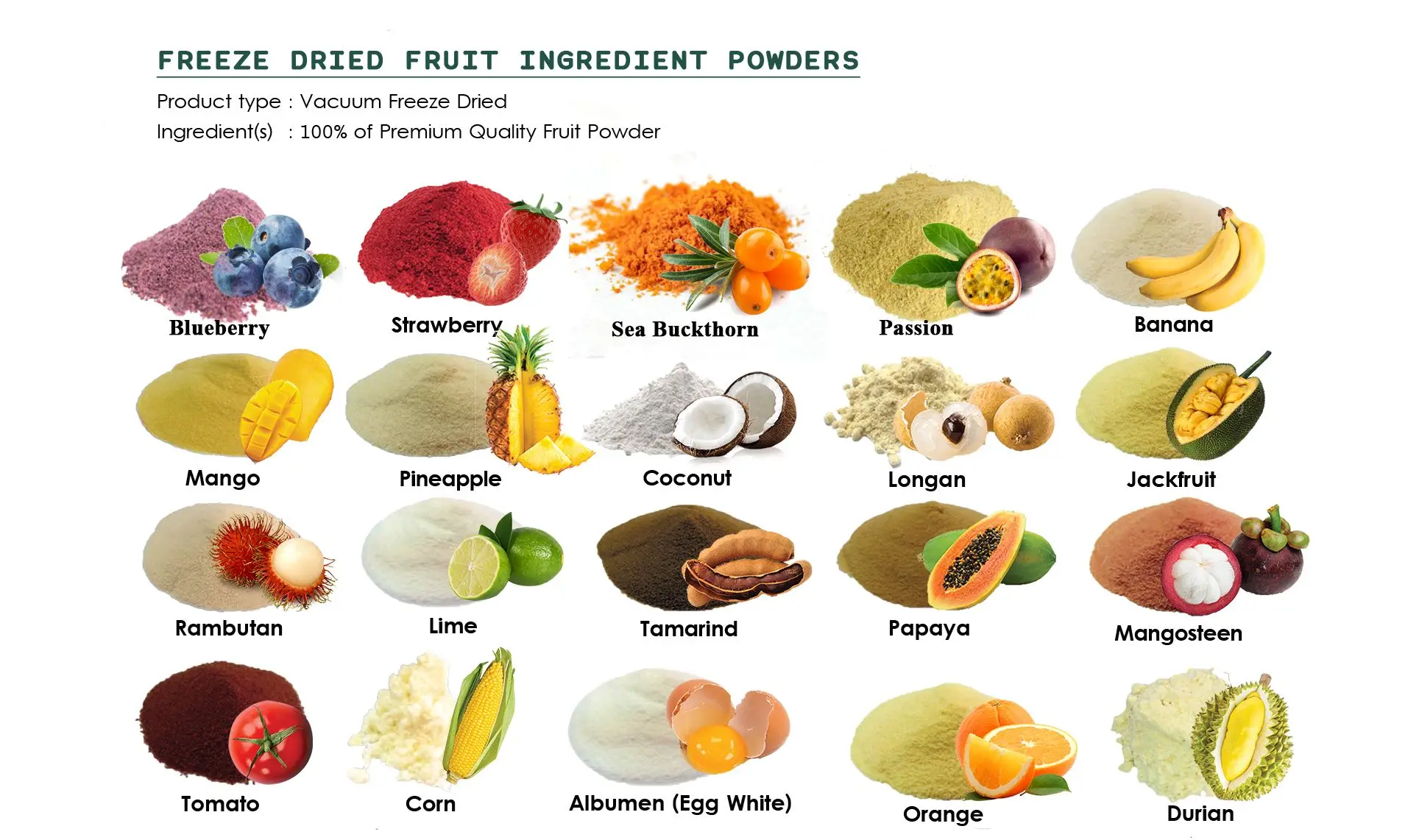 Best quality pure Camu Powder/organic camu camu powder
