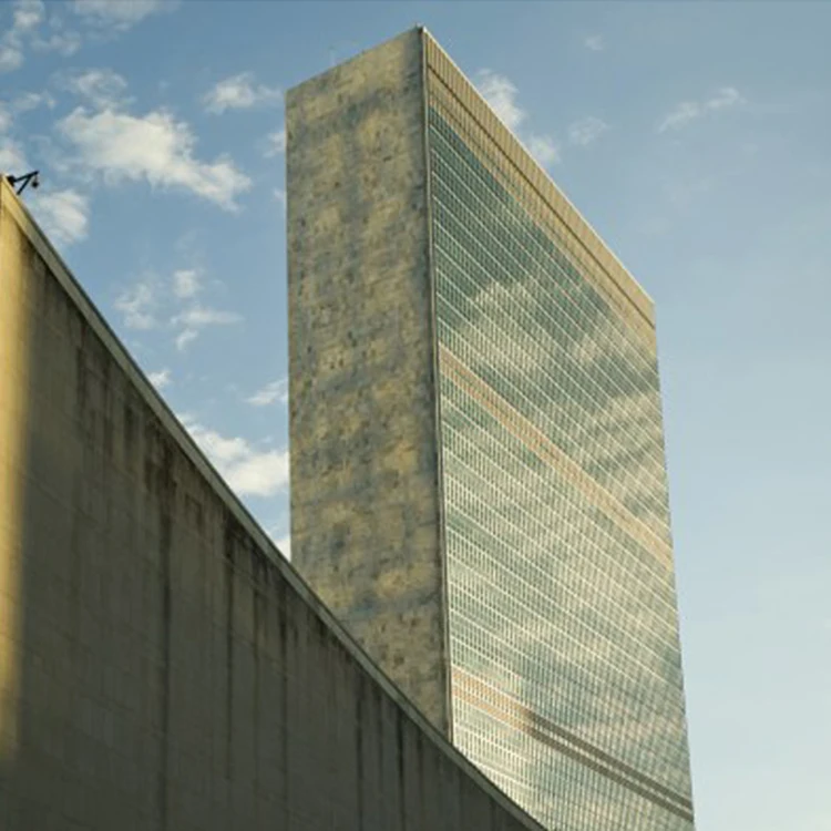 Внешнее здание SZG фасад из двойного стекла алюминиевая палочка и неитизированная система навесных стен