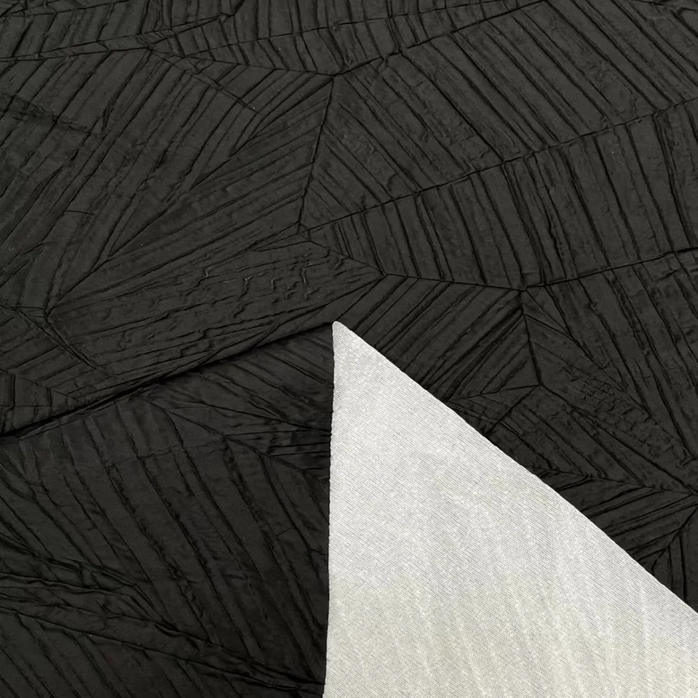 20D*20D nylon cordura digital print waterproof pleated fabric anti-UV anti-microbial for summer clothes