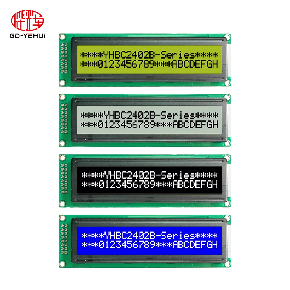 Good Display Effect Cheap Price White/Black Character 5V 3.3V Power Supply Drive 20X02 Characterlcd 24x2 LCD Display Module