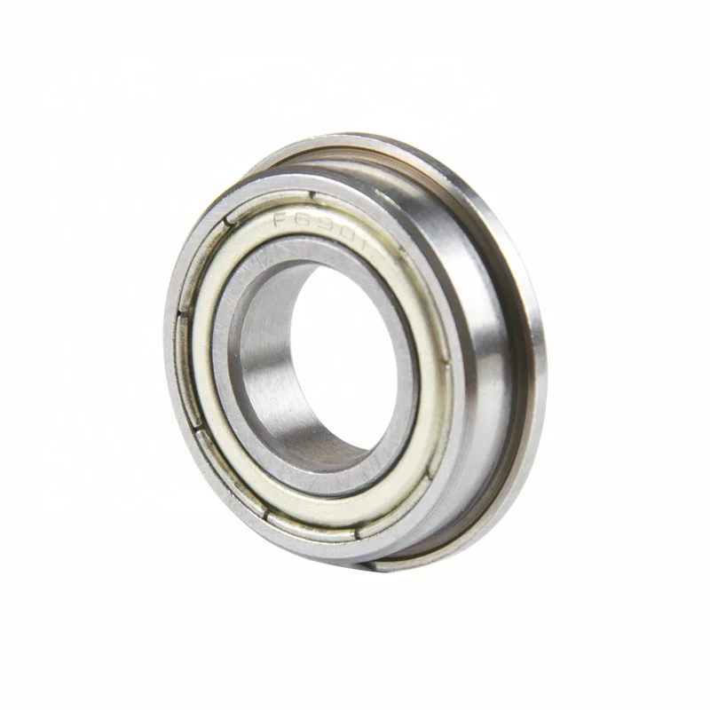 Deep groove ball bearing china ball bearing F6901 F6901ZZ flange bearing with F6901 2rs 12*24*6mm