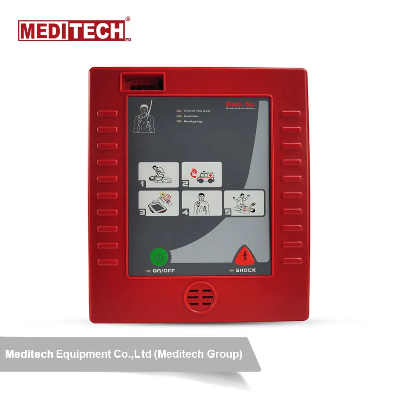 Недорогое устройство для оказания первой помощи Aed Defi5c, Автоматизированный внешний дефибриллятор для скорой помощи