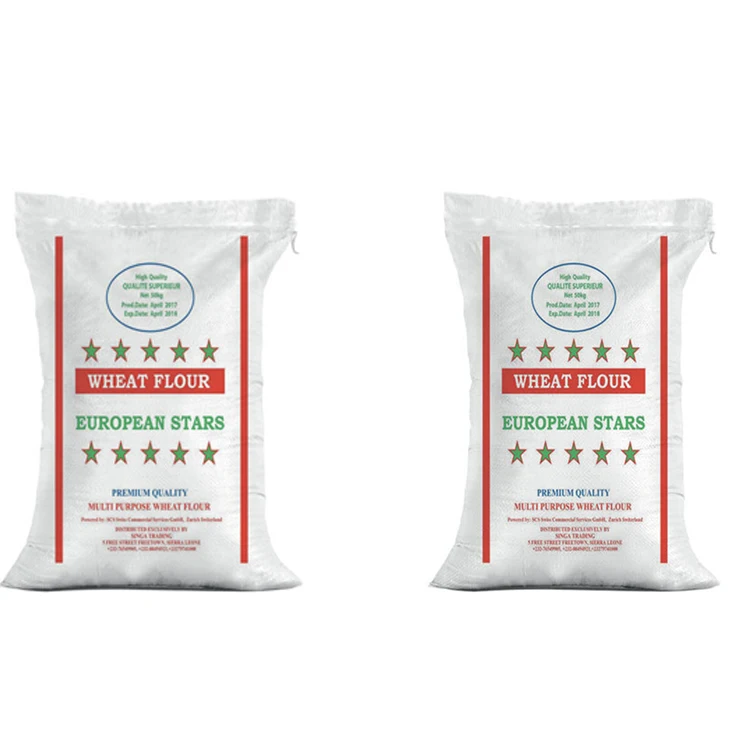 FACTORY DIRECTLY SALE 50 KG PER BAG HIGH QUALITY EUROPEAN STARS  Wheat flour  BRAND FOR  BREAD PRODUCED IN TURKEY