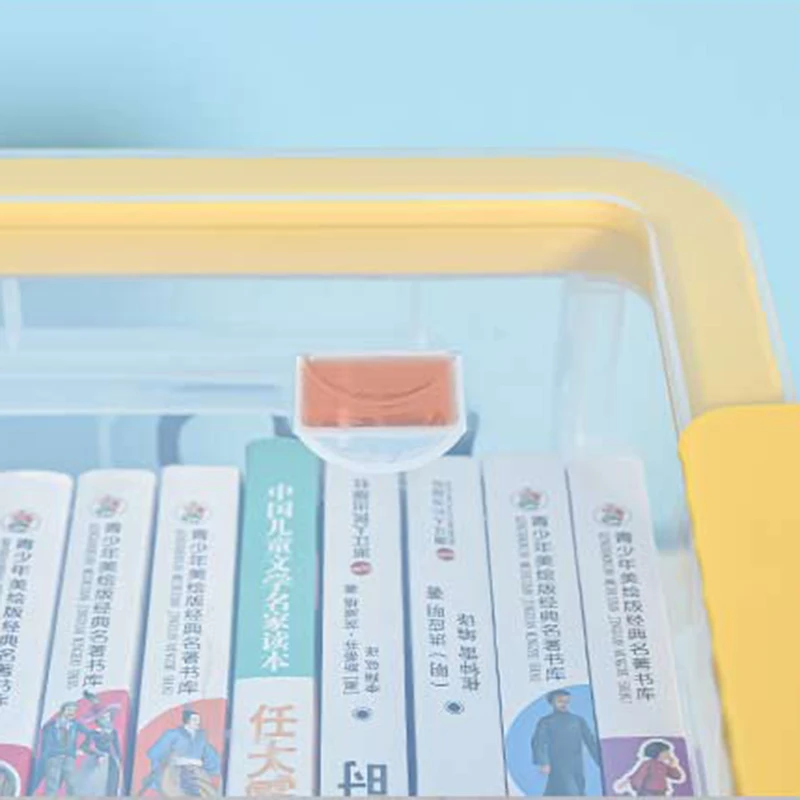 Household Clothes Toys organizer Stackable Folding Storage Bins collapsible With Wheels Foldable Plastic Storage Box