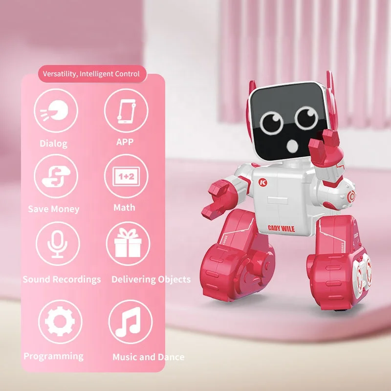 High Quality New Design Multi-Function Gesture Smart Remote Radio Control Educational Robot Toy