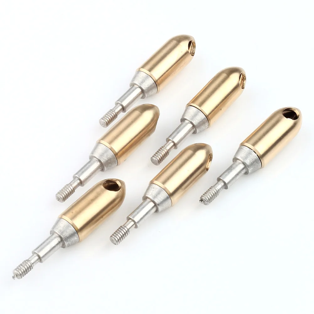 Linkboy Archery Brass Whistle Arrow Tip 125 Grain Hunting Broadheads for Compound Bow And Crossbow hunting arrows