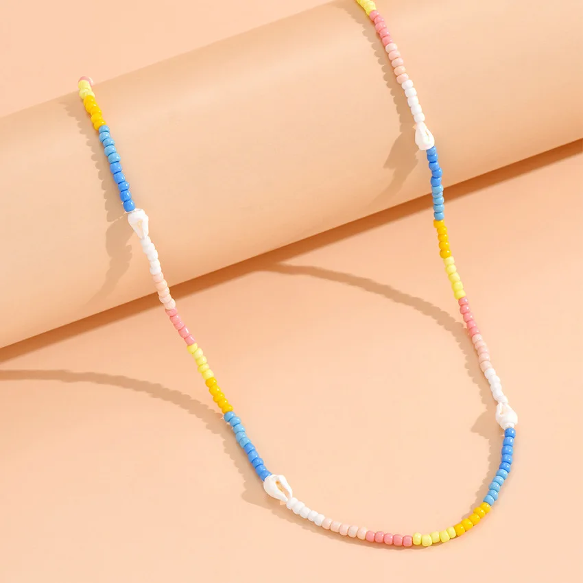 fashion holidays Bohemian Handmade Beaded Waist Chain for Female Ins Resort Beach Body Chain women accessories