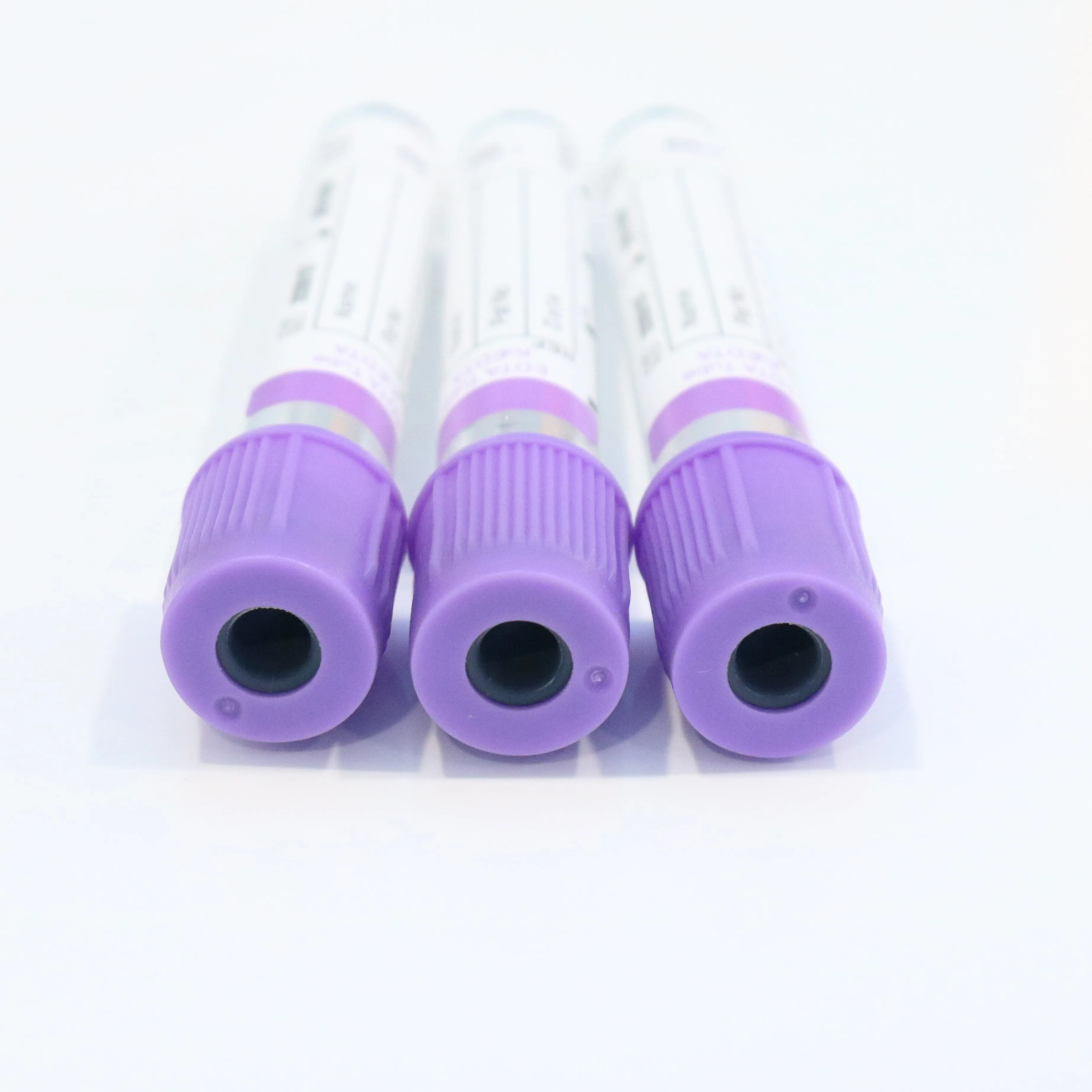 Vacutainer blood  test collection tube 10ml PET or Glass material EDTA blood collection syringer tube