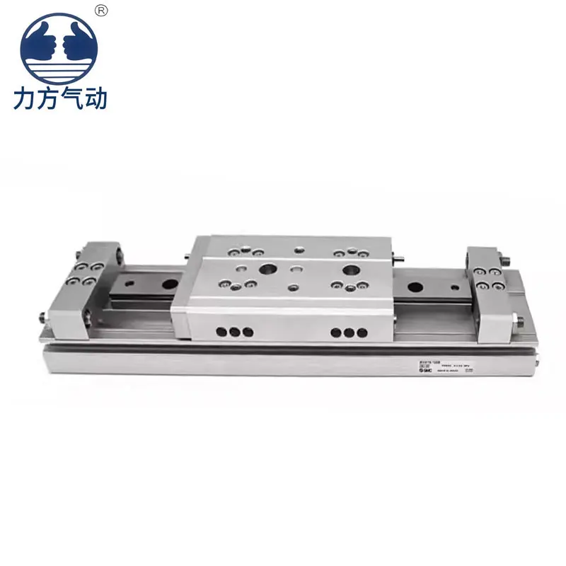 SMC pneumatic cylinder MXW12/B/BS series double acting precision air guide slide cylinder