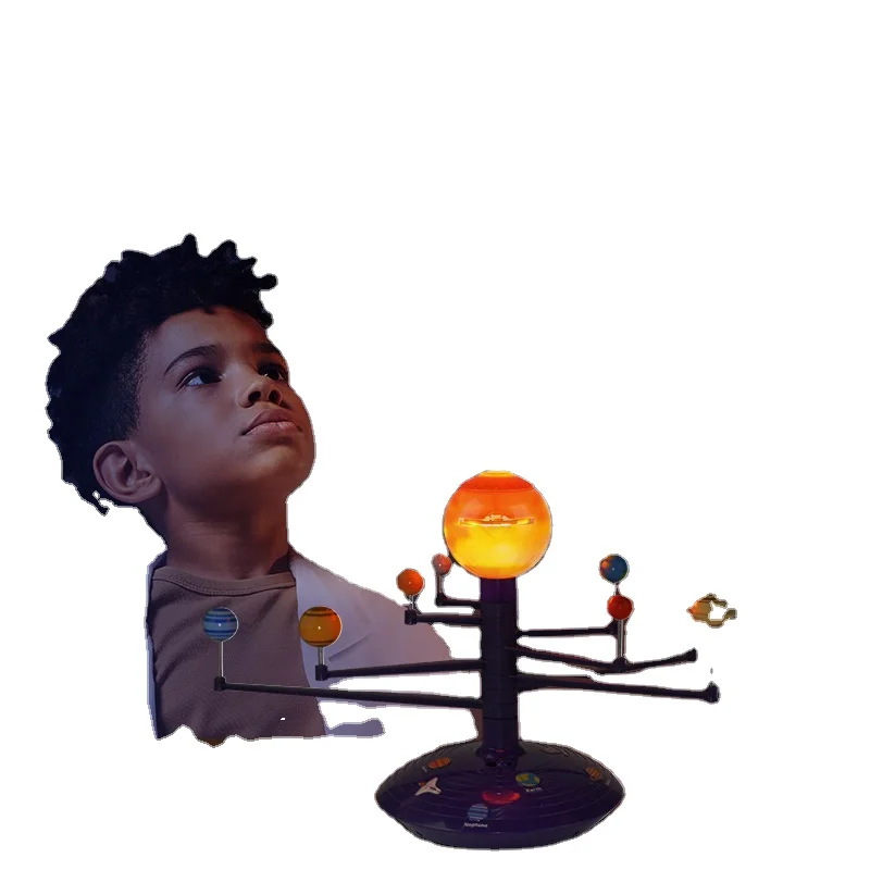 STEAM Teaching Materials 3D Projection Toy of The Eight Planetary Models of Solar System