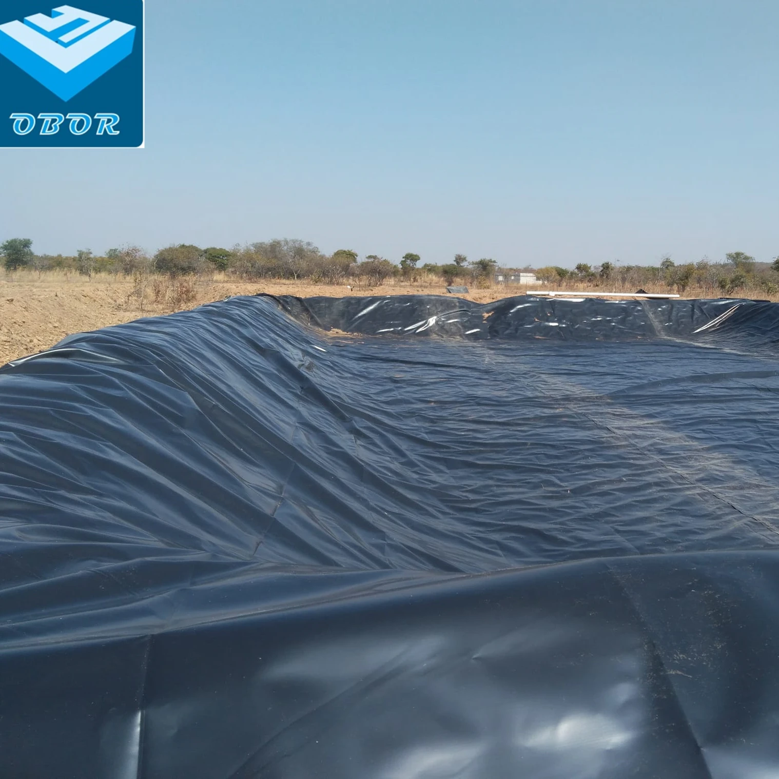OBOR 2mm Geomembrane Price Waterproofing Geomembrane HDPE Canal Lining Geomembrane Price