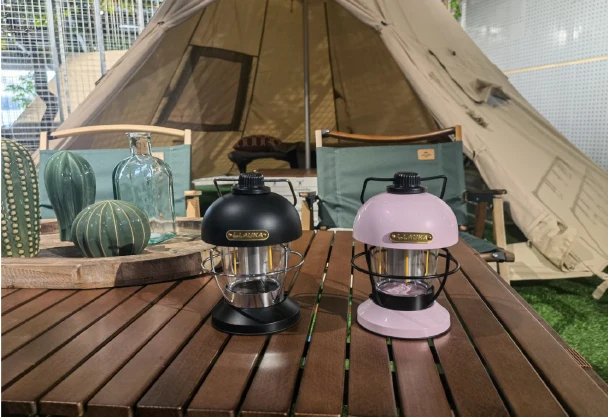 High quality home decoration light bulbs 4500mAH Retro led tree light decoration IPX4 Outdoor USB rechargeable camping lamp