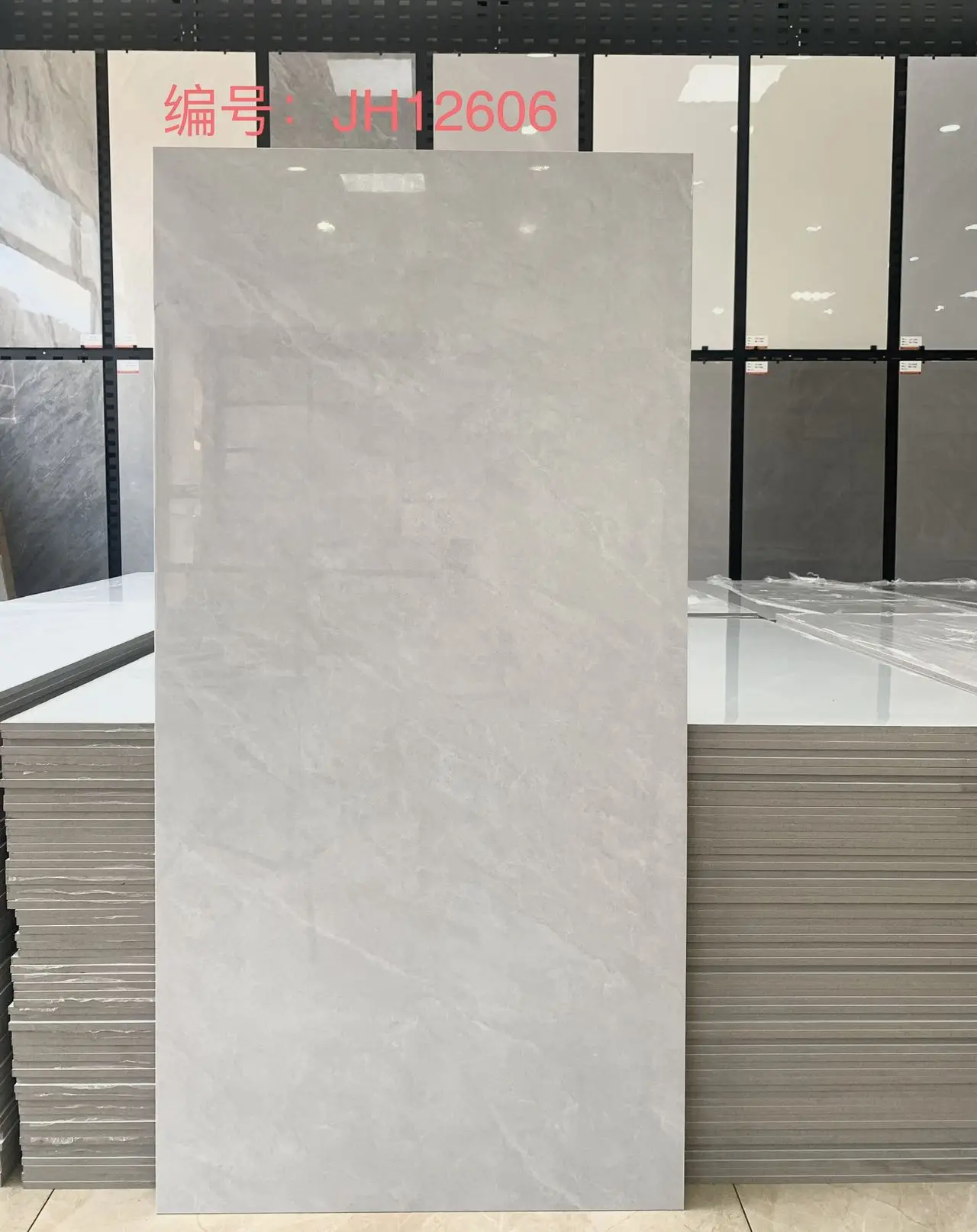 Modern 600x1200mm Carrara White Tile Polished Stone Texture Floor with Antibacterial & Wear-Resistant Features Low Price