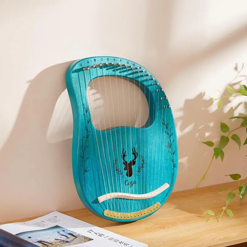 newest arrival lyre harp 16 strings musical instrument for beginner