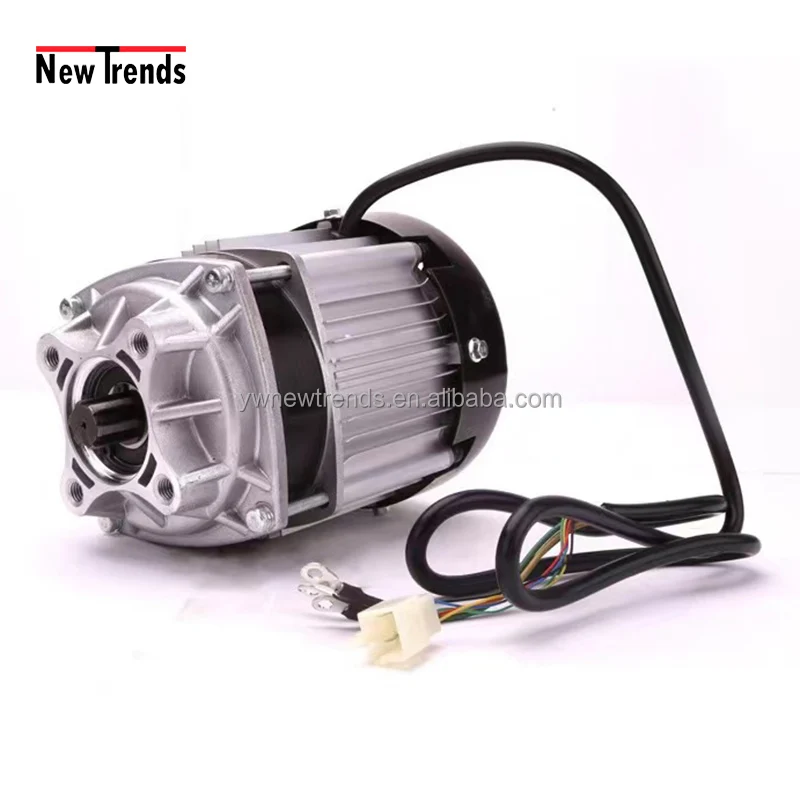 BM1418ZXF-02 48V 500W Electric Tricycle Flange Connect Brushless DC Gear Motor Crab Culture Mowing Engine
