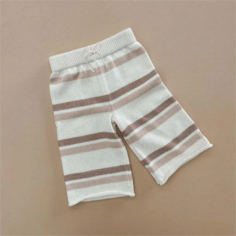 High Quality Newborn Baby Clothes Knitwear Chessboard Checked Plaid Two-pieces Knitted Sweater Set Long Sleeve Clothing Set