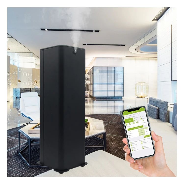 Metal Material Diffuser Aroma Waterless Aroma Diffuser Scent Diffuser Professional Bluetooth WIFI App Control