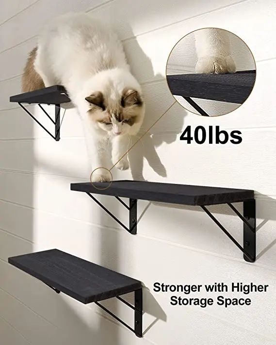 Wall Shelves for Bedroom Decor Floating Wall Shelves for Living Room Kitchen Storage Wall Mounted Rustic Wood Floating Shelves