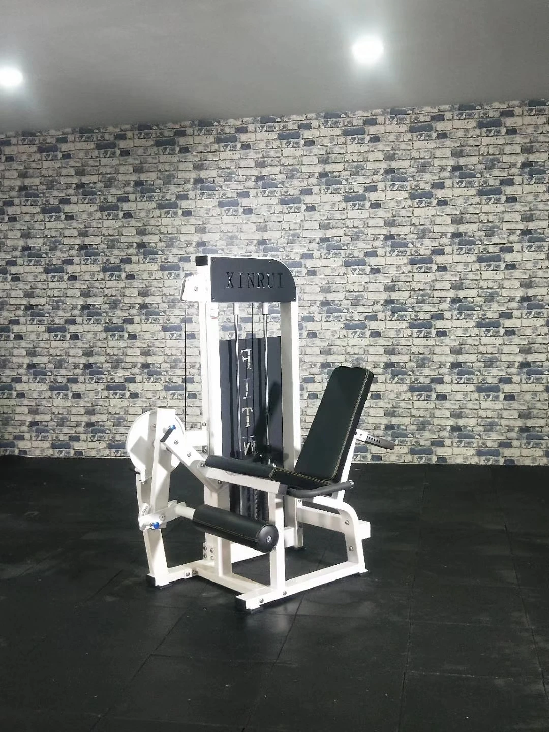 Strength Pin Loaded Free Weight Dual Function Seated Commercial Leg Extension Leg Curl Machine