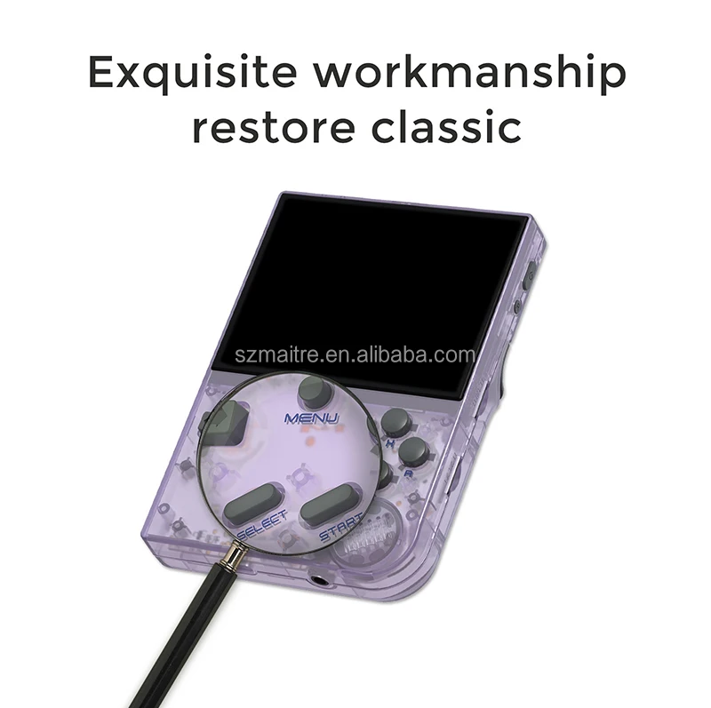 Newest Dual System Garlic and linux System 2600mAh Battery Anbernic Handheld Game Console RG35XX Video Game Model for PS GAMES