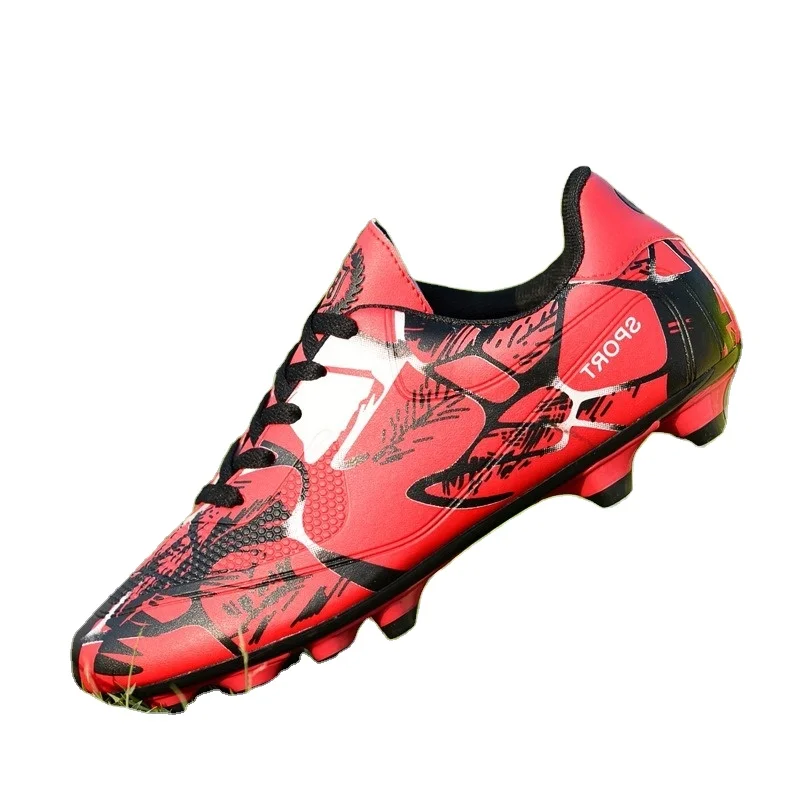 Cheap New Arrival High Ankle Soccer Shoes Turf Football Cleats Most Popular Design Training Football Shoes