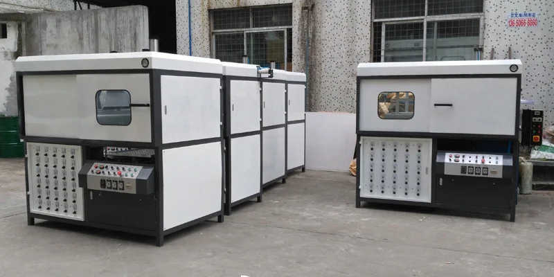 Semi automatic blister vacuum forming machine for plastic sheet