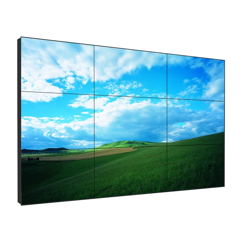55 Inch Small Bezel Indoor Android Window Meeting Room Lcd Tv Wall Video Wall Controller Advertising Big Screen 2x2 3x4 1x4 3x3