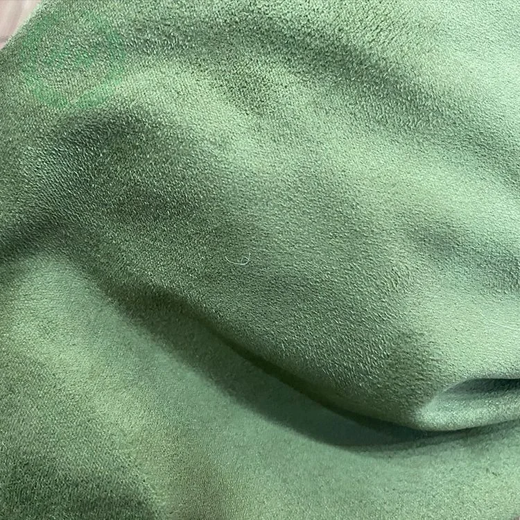 High Quality 4 way Stretch Double Side Suede Fabric knitting For Clothing Shoes Packing Box