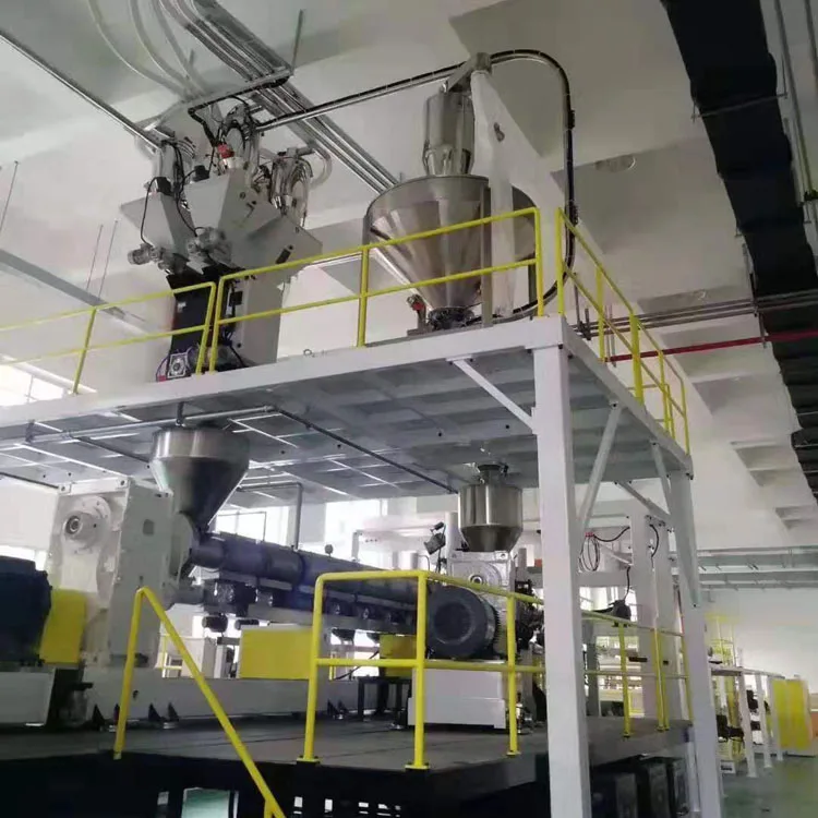 
automatic powder gravimetirc blender mixer for plastic material mixing for nonwoven machine 