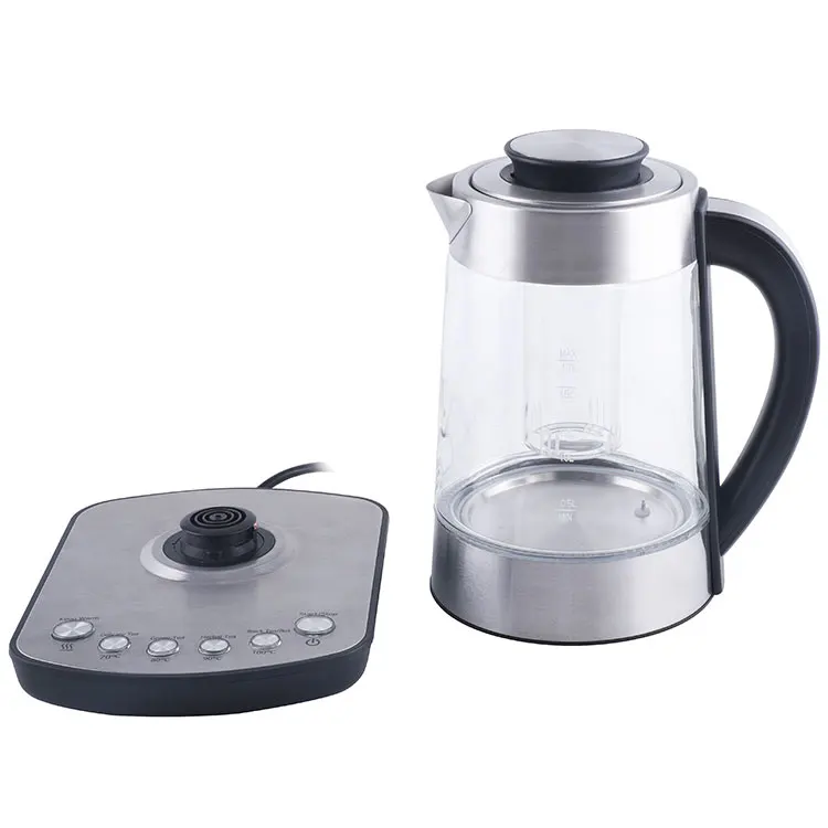 12846E0  1.7L Electric Tea Kettle Glass Filter Kettle