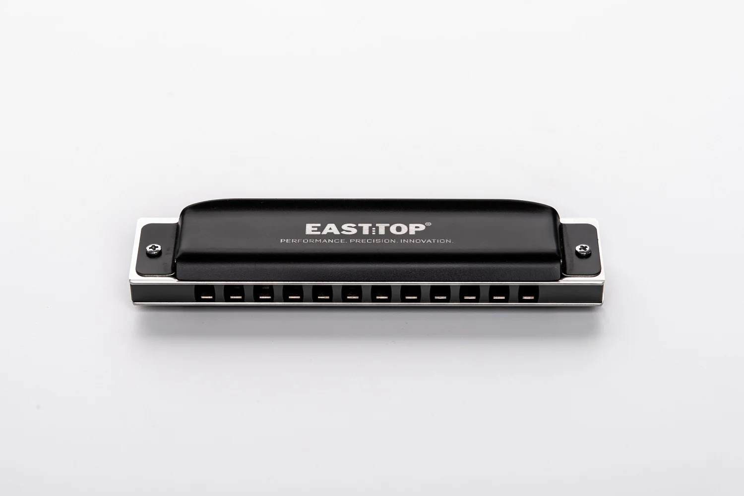 EASTTOP FALA blues mouth organ 12 hole blues professional harmonica AL comb