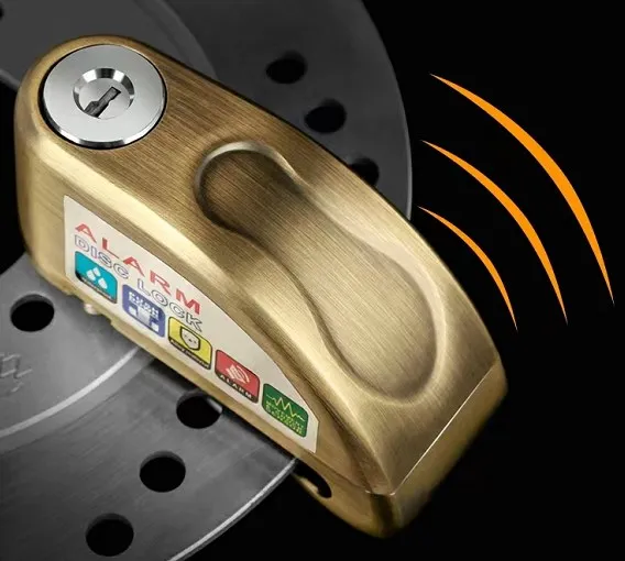 Велосипедный замок с сигнализацией, велосипедный Противоугонный замок для велосипеда