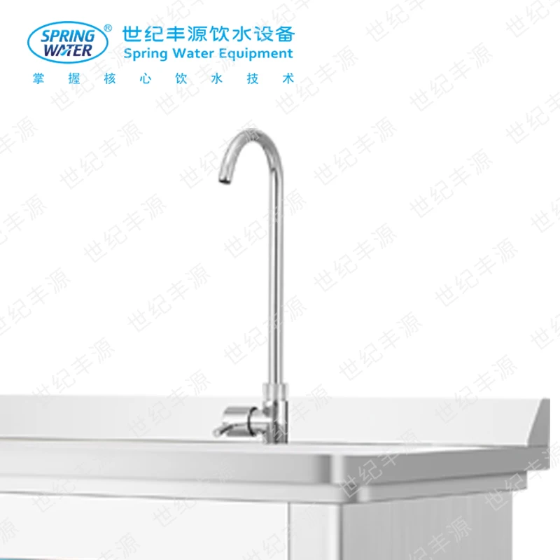 Commercial Stainless Steel Cold Water Dispenser for School Stand Installation Electric Power Source for Factory Use