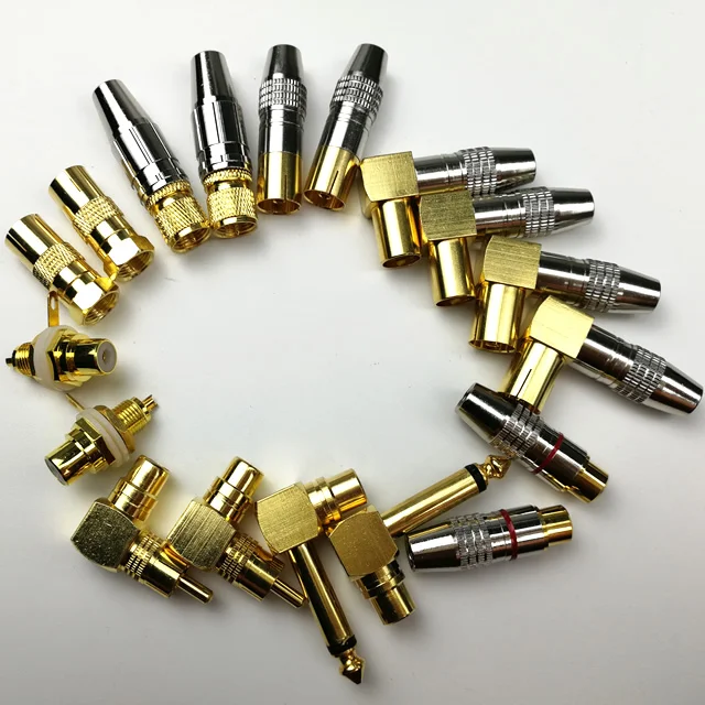 Waterproof Compression f plug rg 6 coaxial cable connector