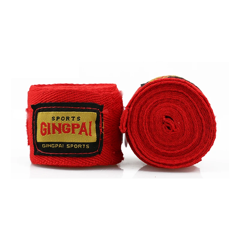 Custom Sports Breathable Cotton and Elastic Cotton Bandage Boxing Hand Wraps