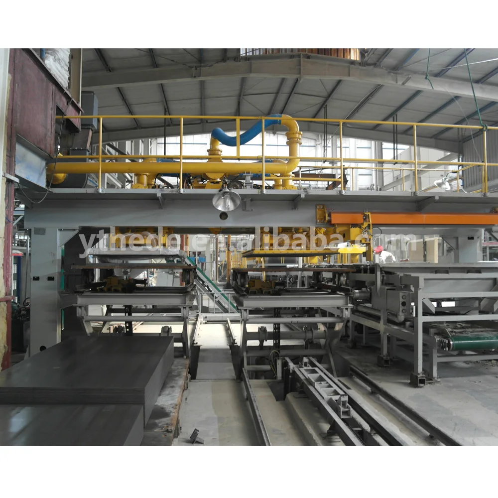 Hede Automatic Multi Functional Prefabricated House Building Material Fiber Cement Board Sheet Production Line FCB board machine