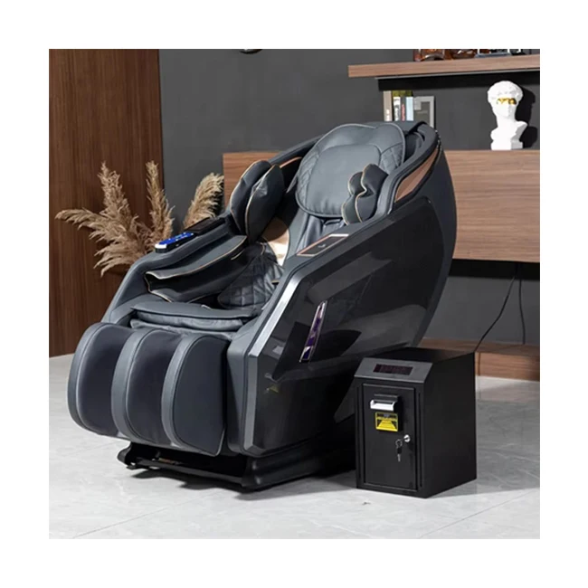 Electric Coin Airport Mall Commercial Masaje Bill Dollar Paper Money Operated Public vending machine Massage Chair with payment