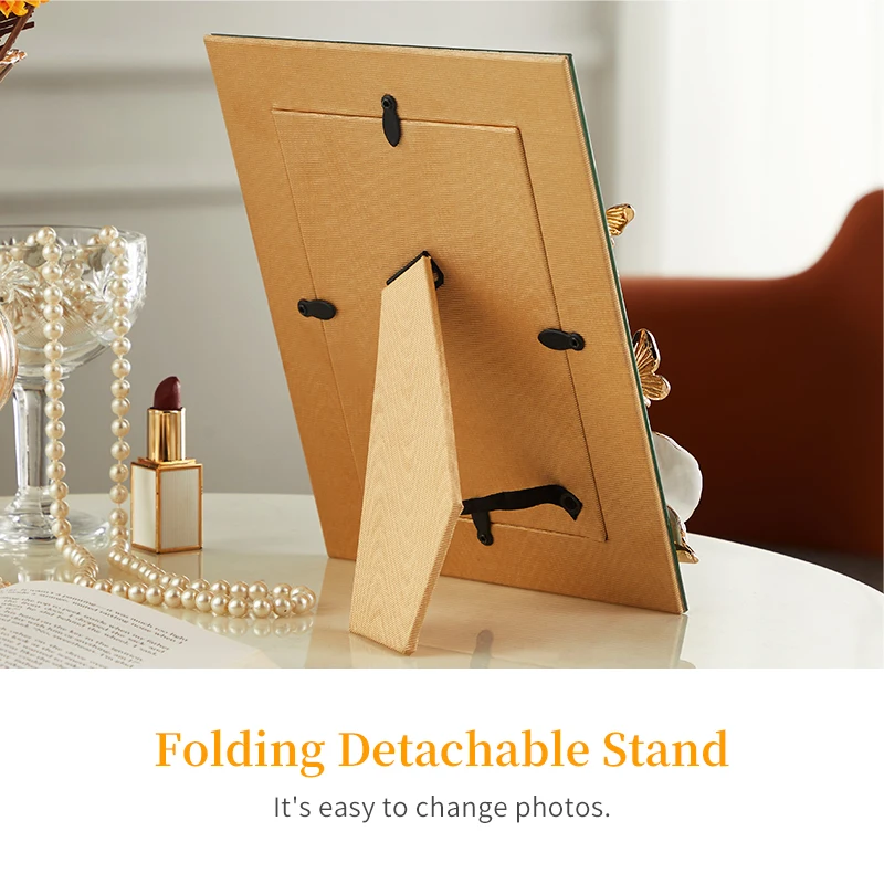 NOSHMAN wedding gifts & crafts luxury gift box for couples glass Vintage Picture Frame For Home Decor