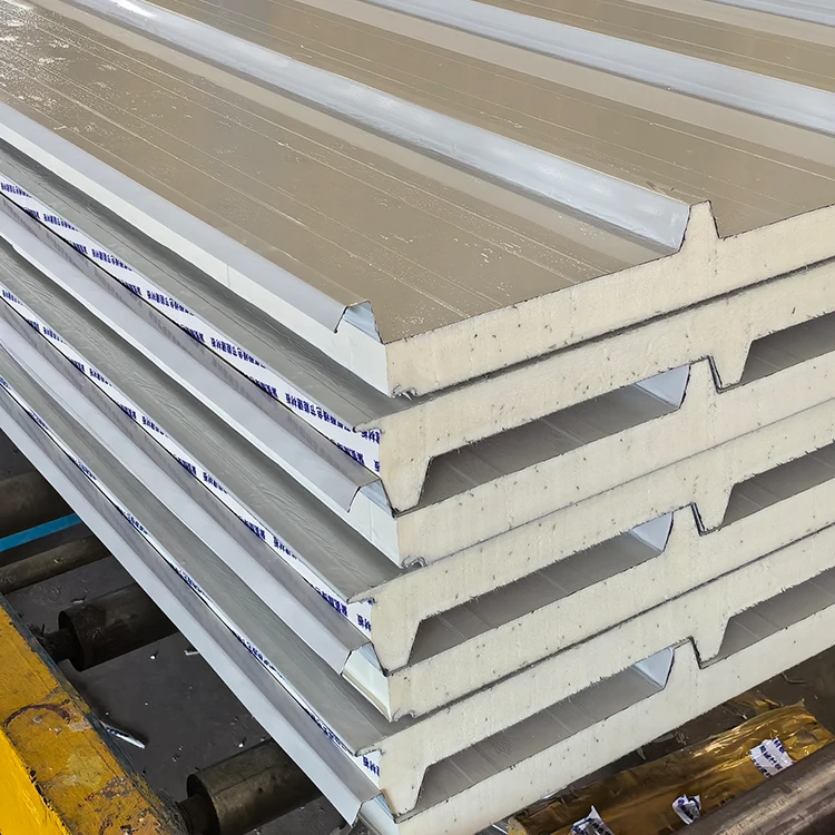 Fireproof Sample Isolation  Eps Foam Sandwich Panel Light Weight Sandwich Panel Eps Insulated Wall Panel for building materials