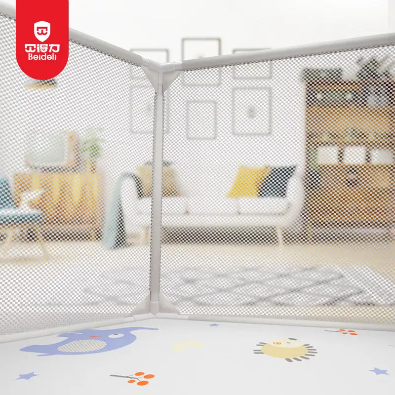 OEM New Design Durable Fordable Baby Safety Product Multi-use Foldable Hexagon Fence Protected Child Playpen