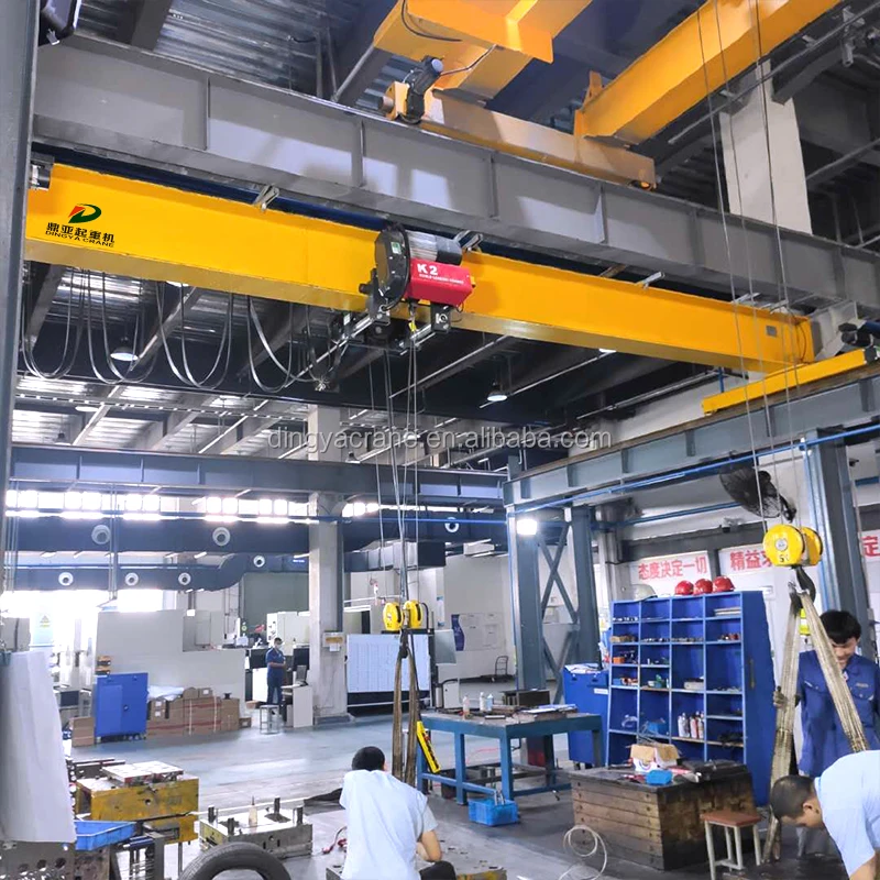 China Electric High Efficient Single Girder   single beam Overhead Crane 3 tons for sale